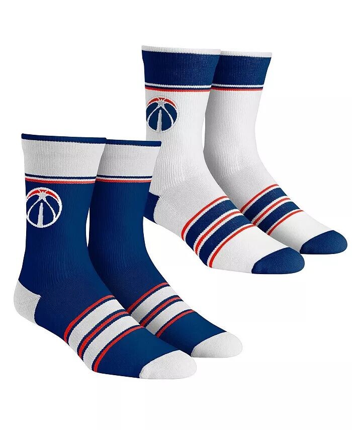 Мужские и женские носки Washington Wizards в несколько полосок, комплект из 2 носков Team Crew Rock 'Em
Мужские и женские носки Washington Wizards в несколько полосок, комплект из 2 носков Team Crew Rock 'Em