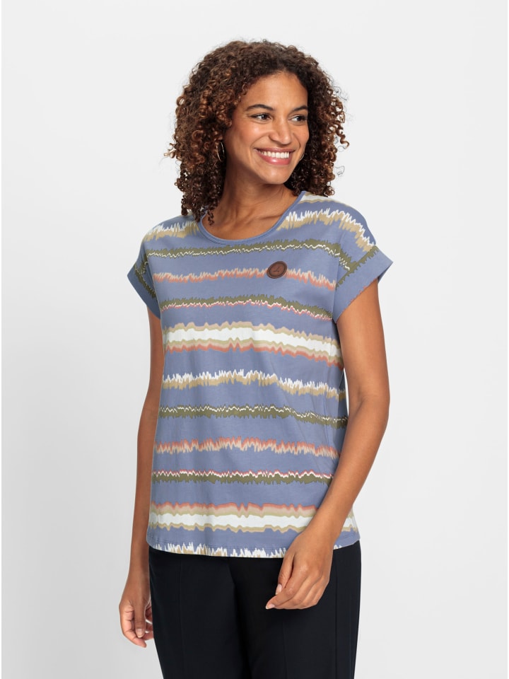 Рубашка с принтом в голубом и экрю цветах WITT WEIDEN
Рубашка с принтом в голубом и экрю цветах WITT WEIDEN