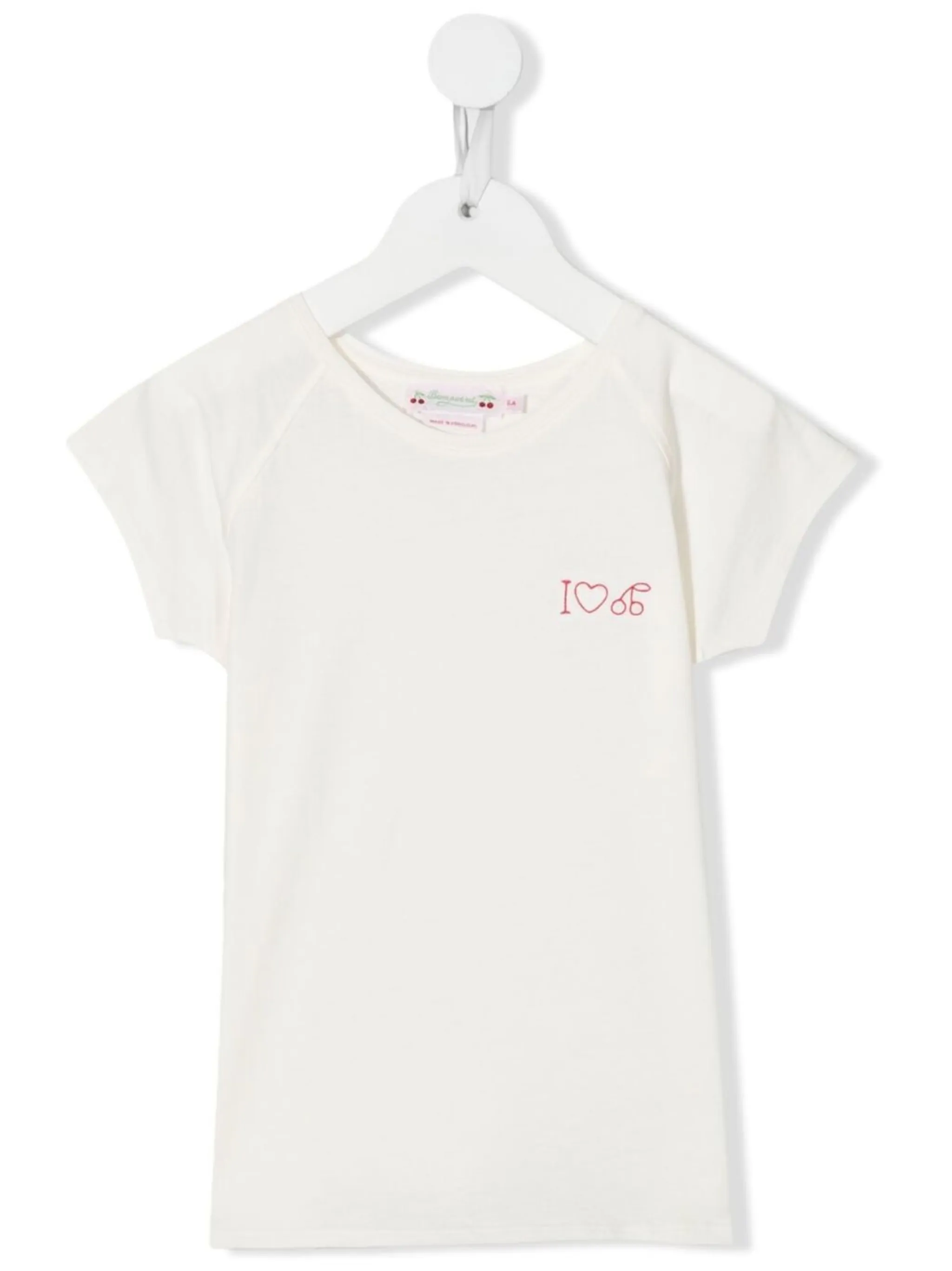 Футболка с вышитым логотипом Bonpoint, белый
Футболка с вышитым логотипом Bonpoint, белый