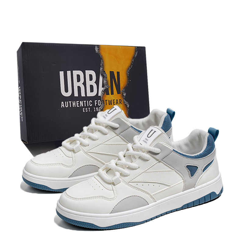 URBAN AUTHENTIC Антискользящие износостойкие низкие скейтерские кеды мужские бело-синие, цвет White Blue
URBAN AUTHENTIC Антискользящие износостойкие низкие скейтерские кеды мужские бело-синие, цвет White Blue