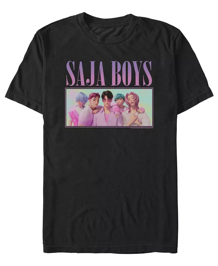 Мужская футболка K-Pop Demon Hunters Saja Boys Fifth Sun, черный
Мужская футболка K-Pop Demon Hunters Saja Boys Fifth Sun, черный