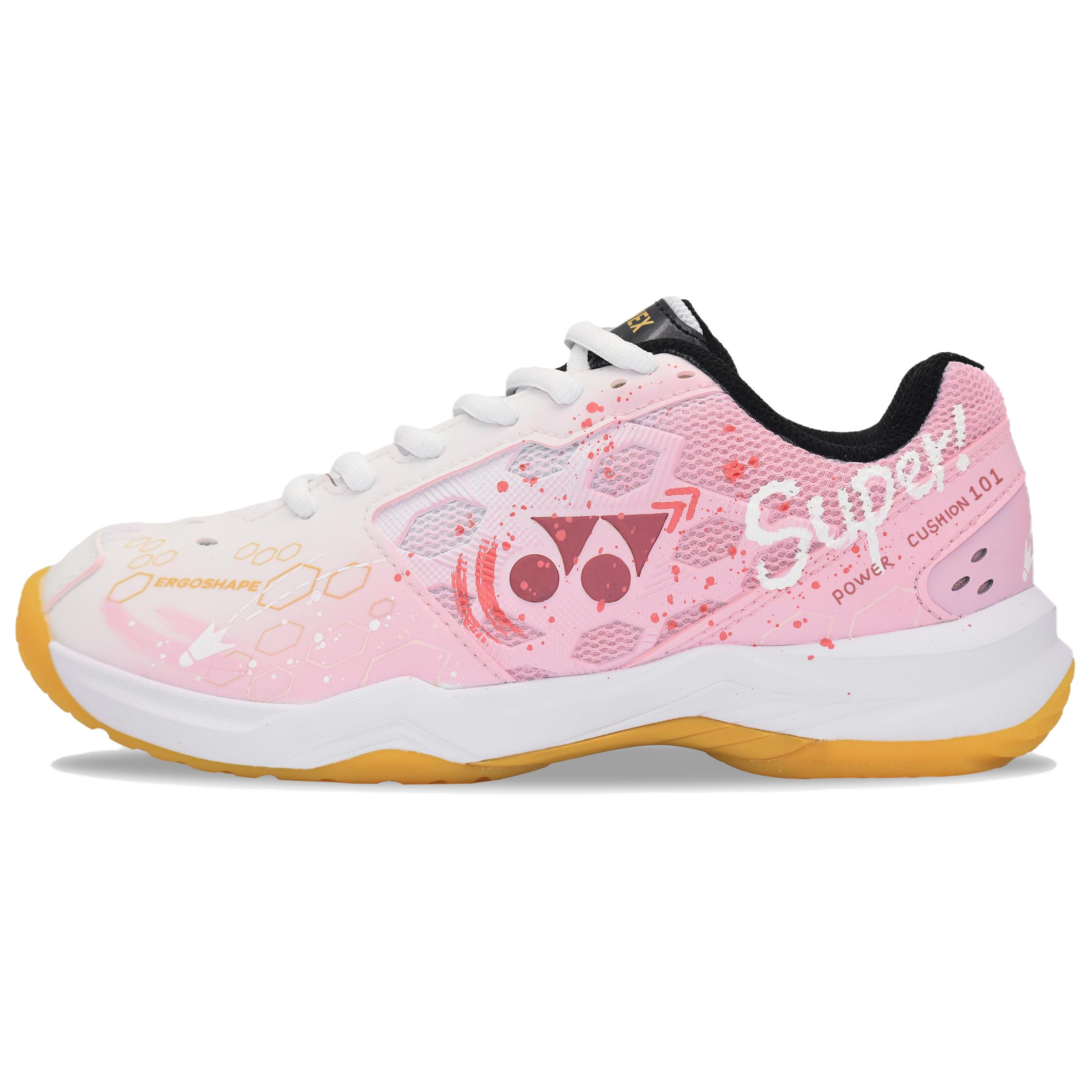 Power Cushion устойчивые к истиранию дышащие низкие кроссовки для бадминтона unisex YONEX, розовый
Power Cushion устойчивые к истиранию дышащие низкие кроссовки для бадминтона unisex YONEX, розовый