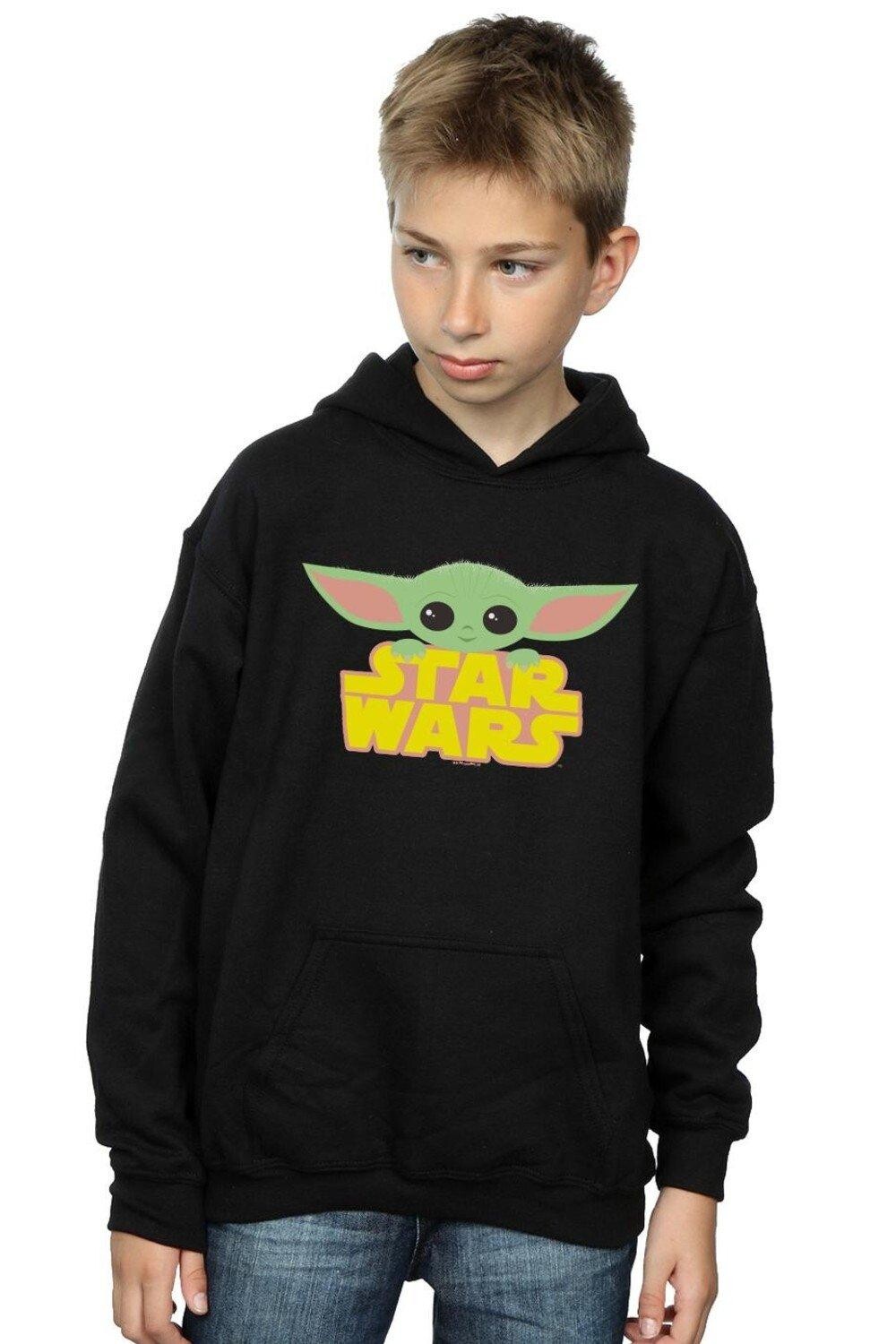 Толстовка с логотипом и логотипом The Mandalorian The Child Star Wars, черный
Толстовка с логотипом и логотипом The Mandalorian The Child Star Wars, черный