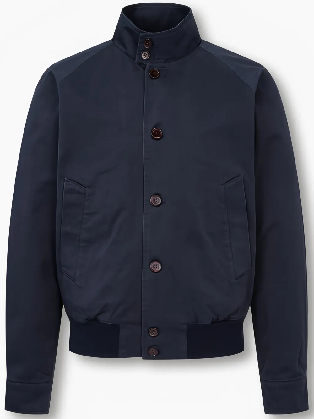 Хлопковая куртка-бомбер Man On The Boon., синий 
Хлопковая куртка-бомбер Man On The Boon., синий