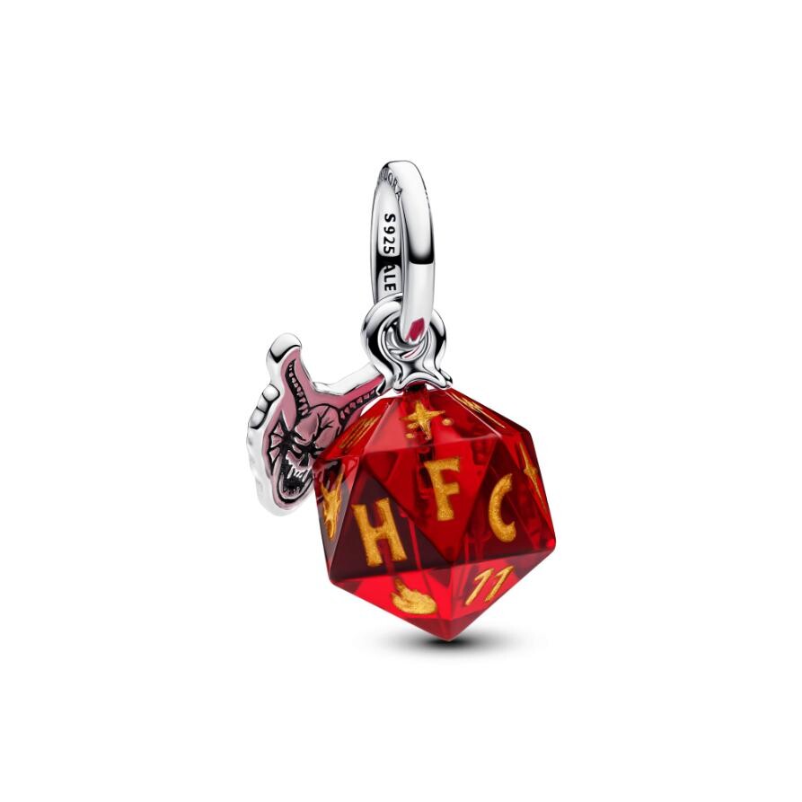 Шарм Stranger Things Hellfire Club Dice Dangle Pandora, стерлинговое серебро
Шарм Stranger Things Hellfire Club Dice Dangle Pandora, стерлинговое серебро