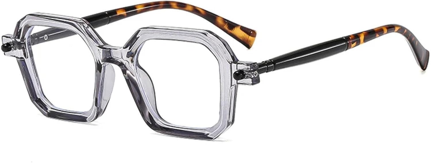 Солнцезащитные очки с защитой от УФ-излучения UV400 | Двухцветные женские очки с градиентными заклепками и прозрачными линзами, оправа для занятий спортом на открытом воздухе и вождения DSVIGF, Grey Clear
Солнцезащитные очки с защитой от УФ-излучения UV400 | Двухцветные женские очки с градиентными заклепками и прозрачными линзами, оправа для занятий спортом на открытом воздухе и вождения DSVIGF, Grey Clear