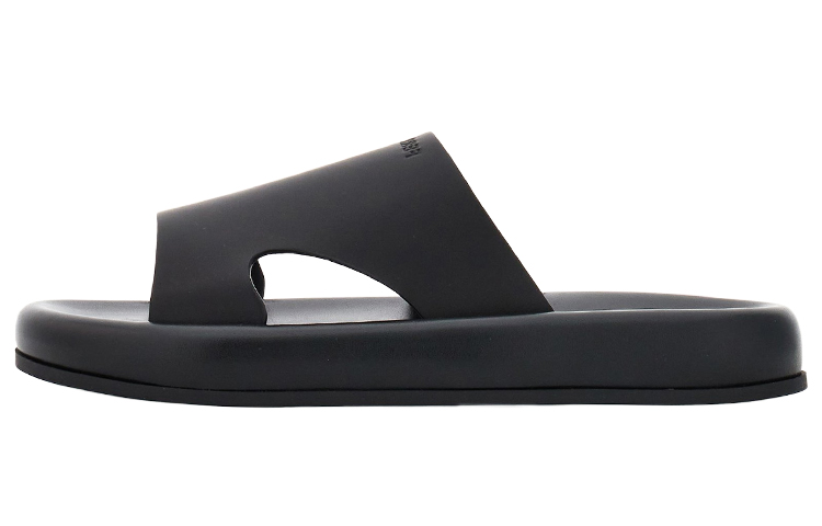 Кожаные сандалии с вырезами Ferragamo, черный
Кожаные сандалии с вырезами Ferragamo, черный