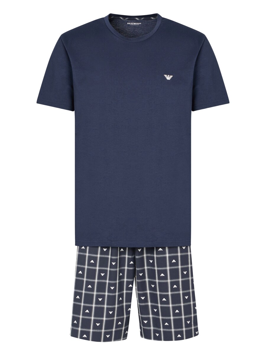 Короткая пижама Emporio Armani, синий
Короткая пижама Emporio Armani, синий