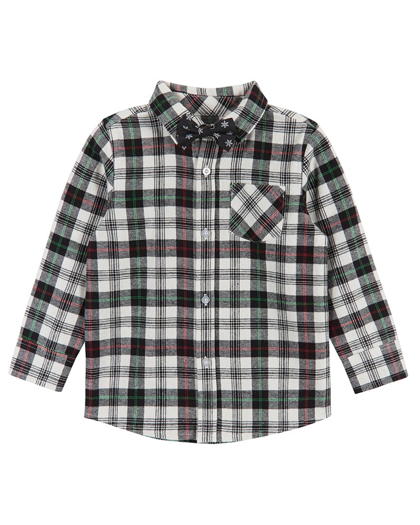 Комплект из рубашки на пуговицах и галстука-бабочки от Andy & Evan, белый
Комплект из рубашки на пуговицах и галстука-бабочки от Andy & Evan, белый