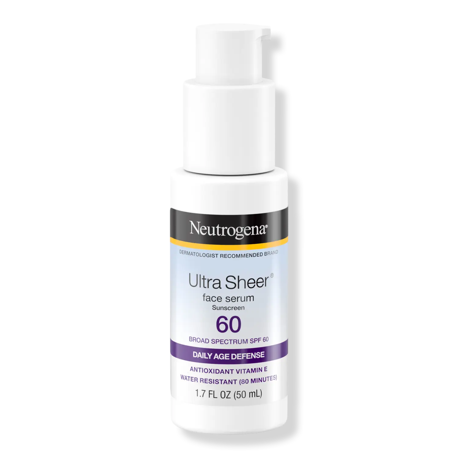 Ультралегкая сыворотка для лица SPF 60+ Neutrogena
Ультралегкая сыворотка для лица SPF 60+ Neutrogena