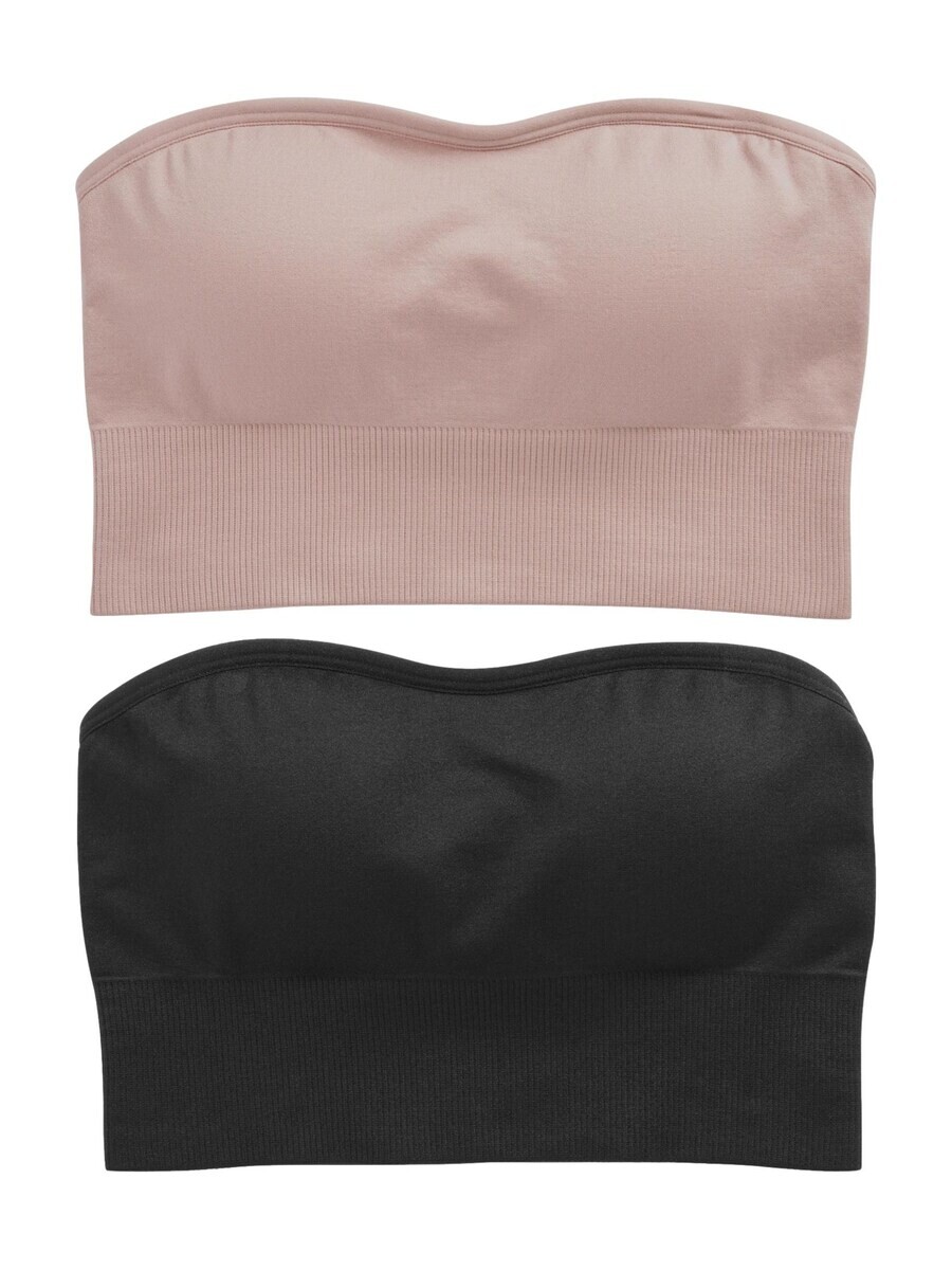 Бюстгальтер бандо Next Bandeau Bra, цвет beige/black 
Бюстгальтер бандо Next Bandeau Bra, цвет beige/black