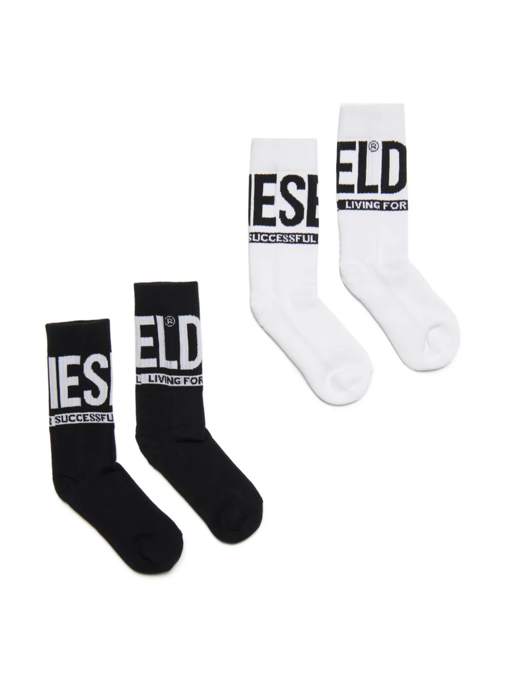 Комплект из двух пар носков с логотипом Diesel Kids, черный
Комплект из двух пар носков с логотипом Diesel Kids, черный