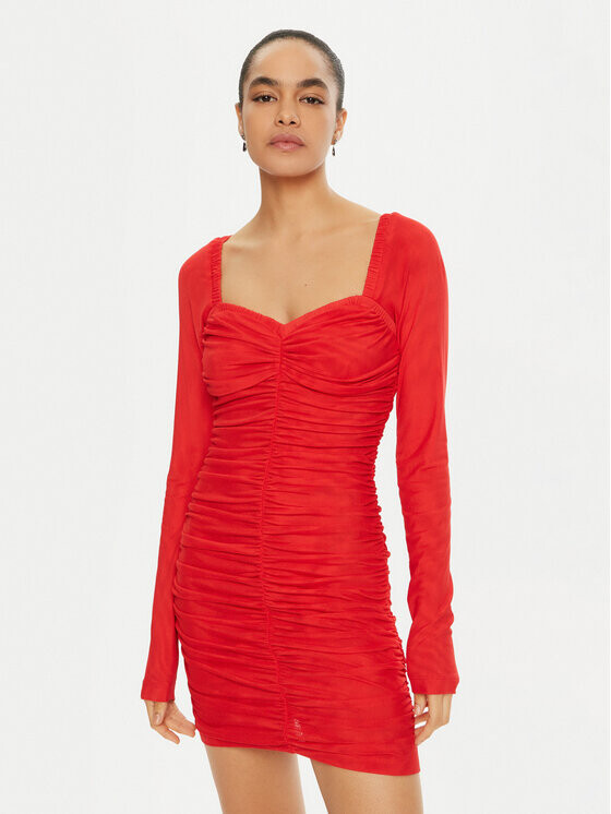 Коктейльное платье стандартного кроя Rotate, красный
Коктейльное платье стандартного кроя Rotate, красный