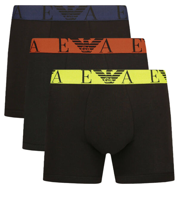 Боксеры мужские Emporio Armani с логотипом бренда 3 шт, черный
Боксеры мужские Emporio Armani с логотипом бренда 3 шт, черный