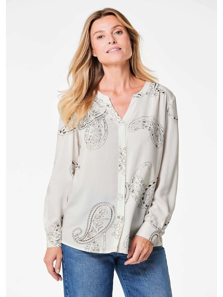 Блуза GOLDNER, цвет cremeweiß/gemustert
Блуза GOLDNER, цвет cremeweiß/gemustert