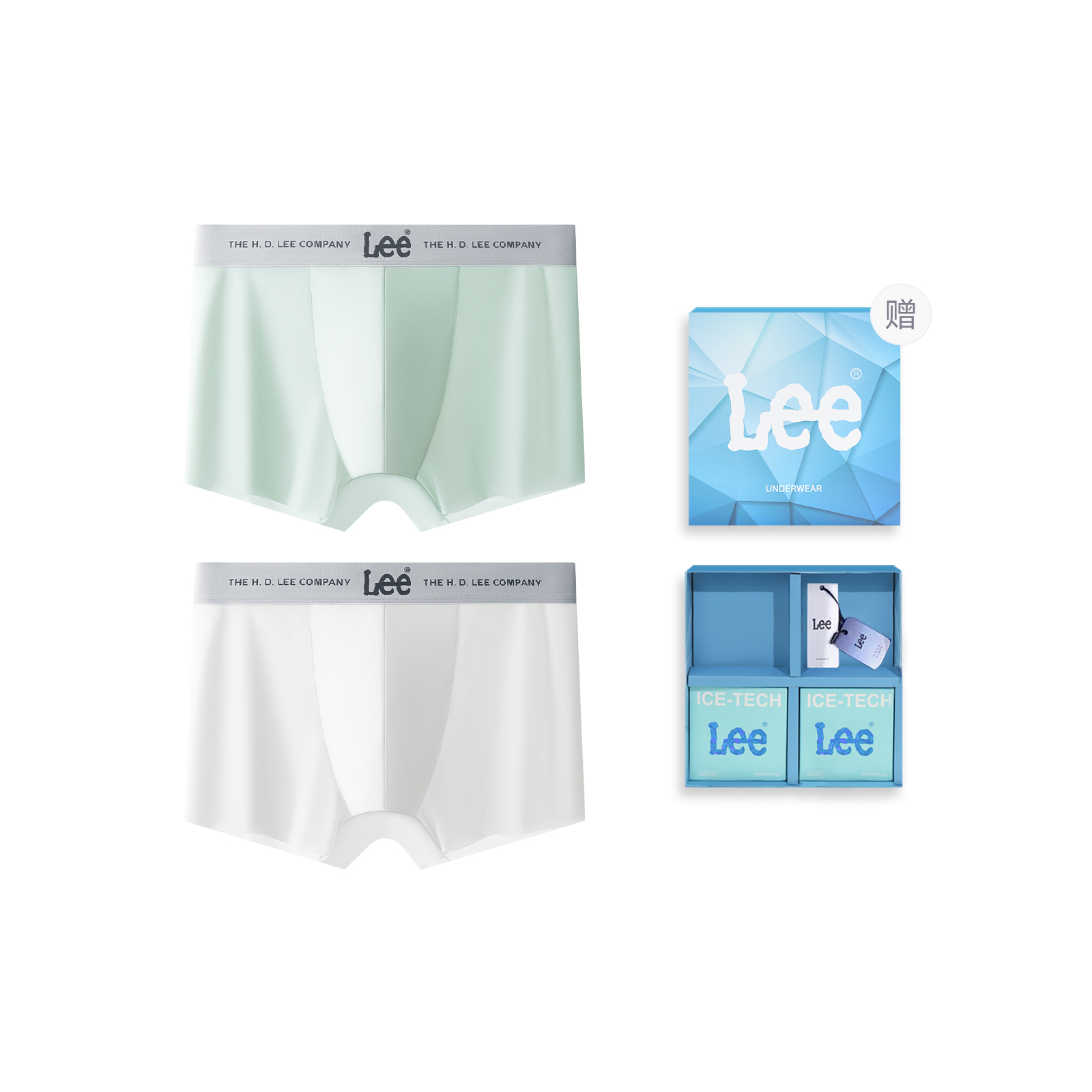 Lee SS23 Ice Series летнее нижнее белье подарочная упаковка Men's 2 Pack
Lee SS23 Ice Series летнее нижнее белье подарочная упаковка Men's 2 Pack