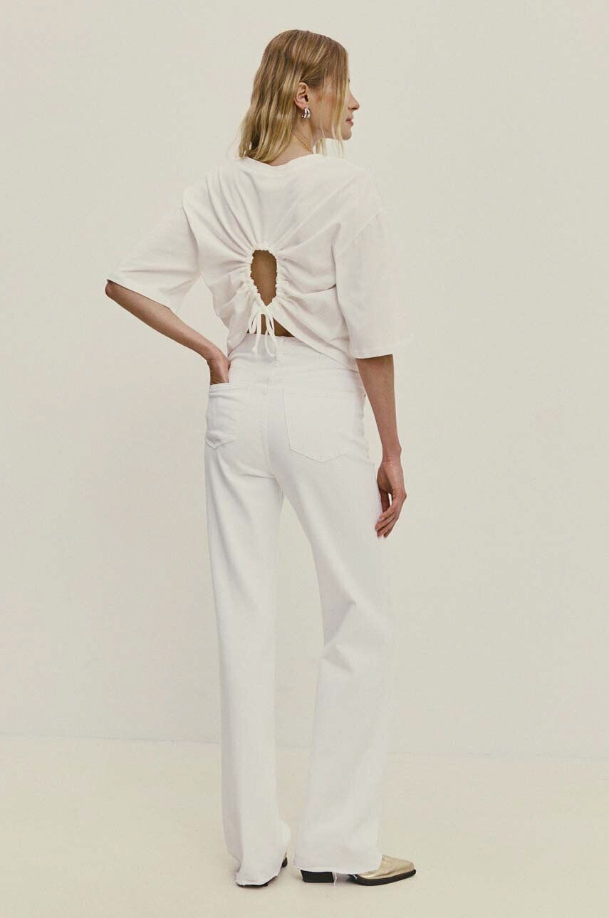 Хлопковая футболка Answear Lab, белый
Хлопковая футболка Answear Lab, белый