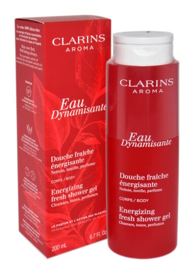 Гель для душа, 200 мл Clarins, Eau Dynamisante
Гель для душа, 200 мл Clarins, Eau Dynamisante
