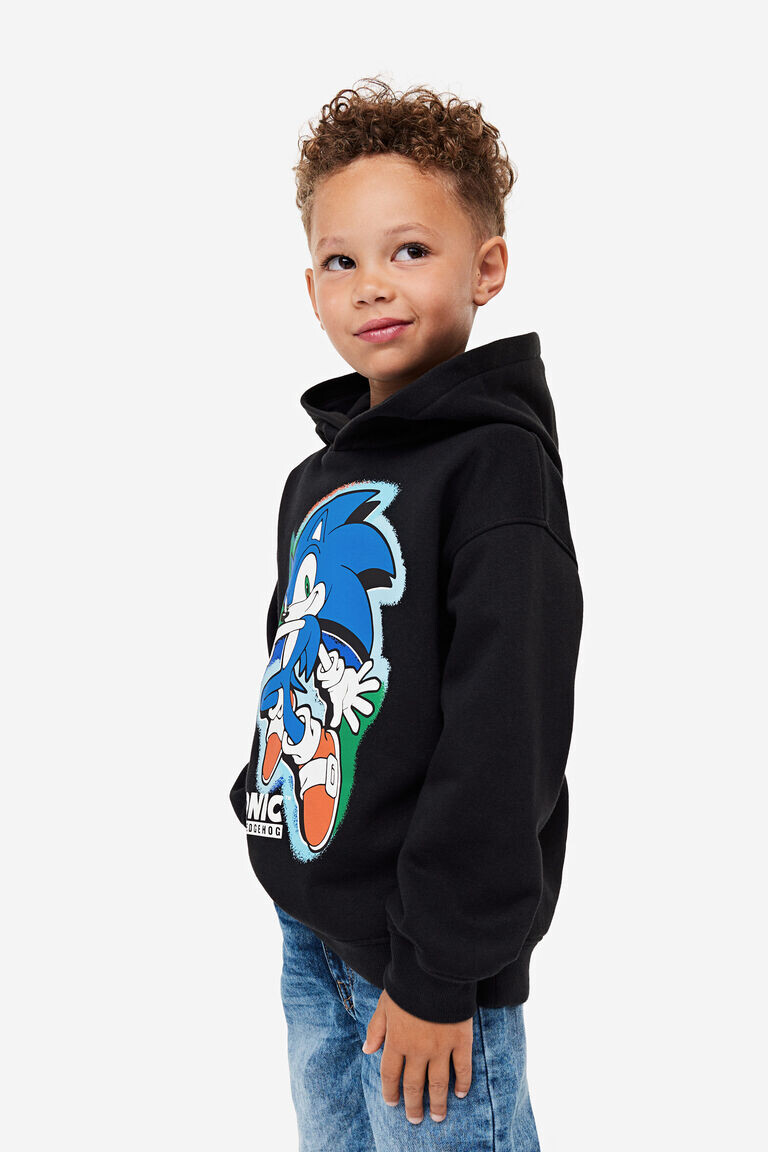 Толстовка с принтом H&M, черный
Толстовка с принтом H&M, черный