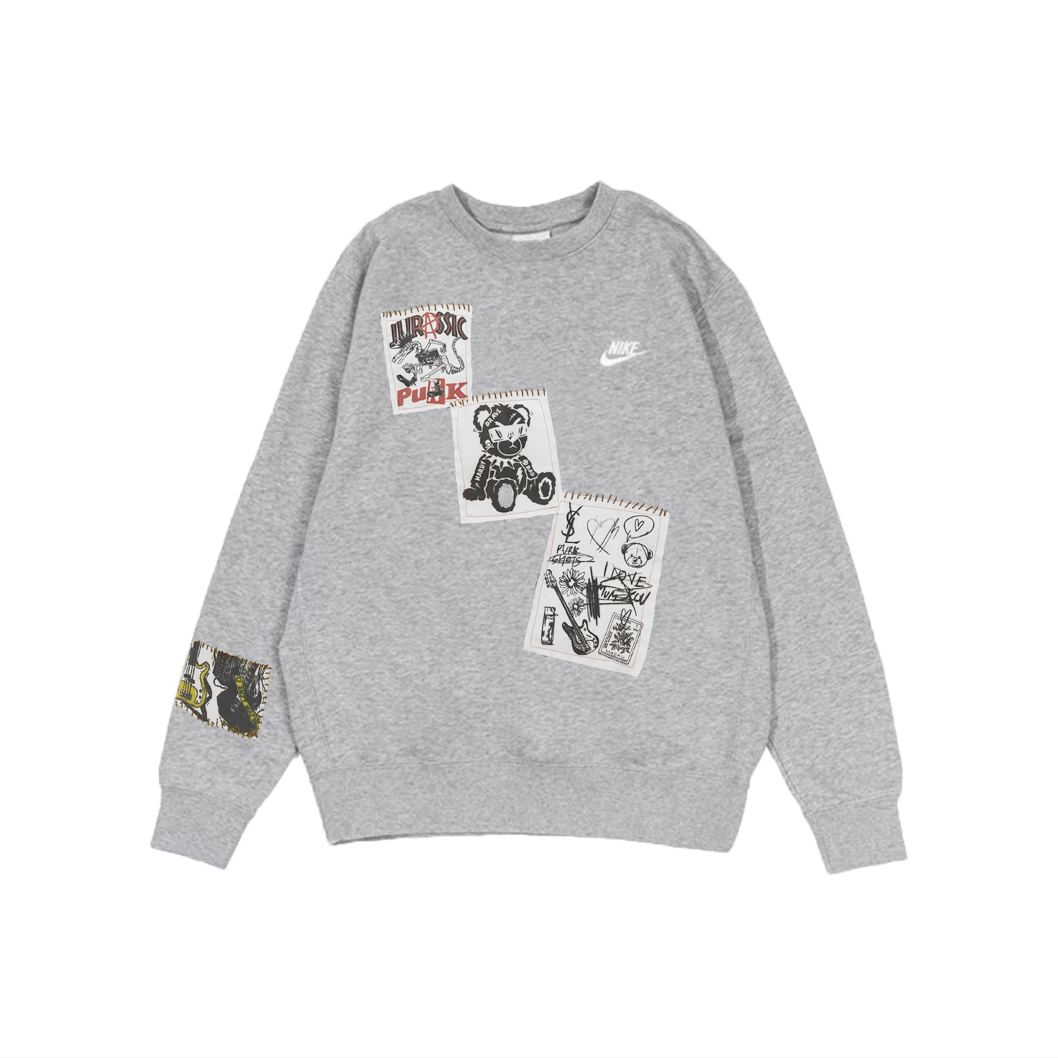 Спортивный свитшот мужской Nike, серый
Спортивный свитшот мужской Nike, серый