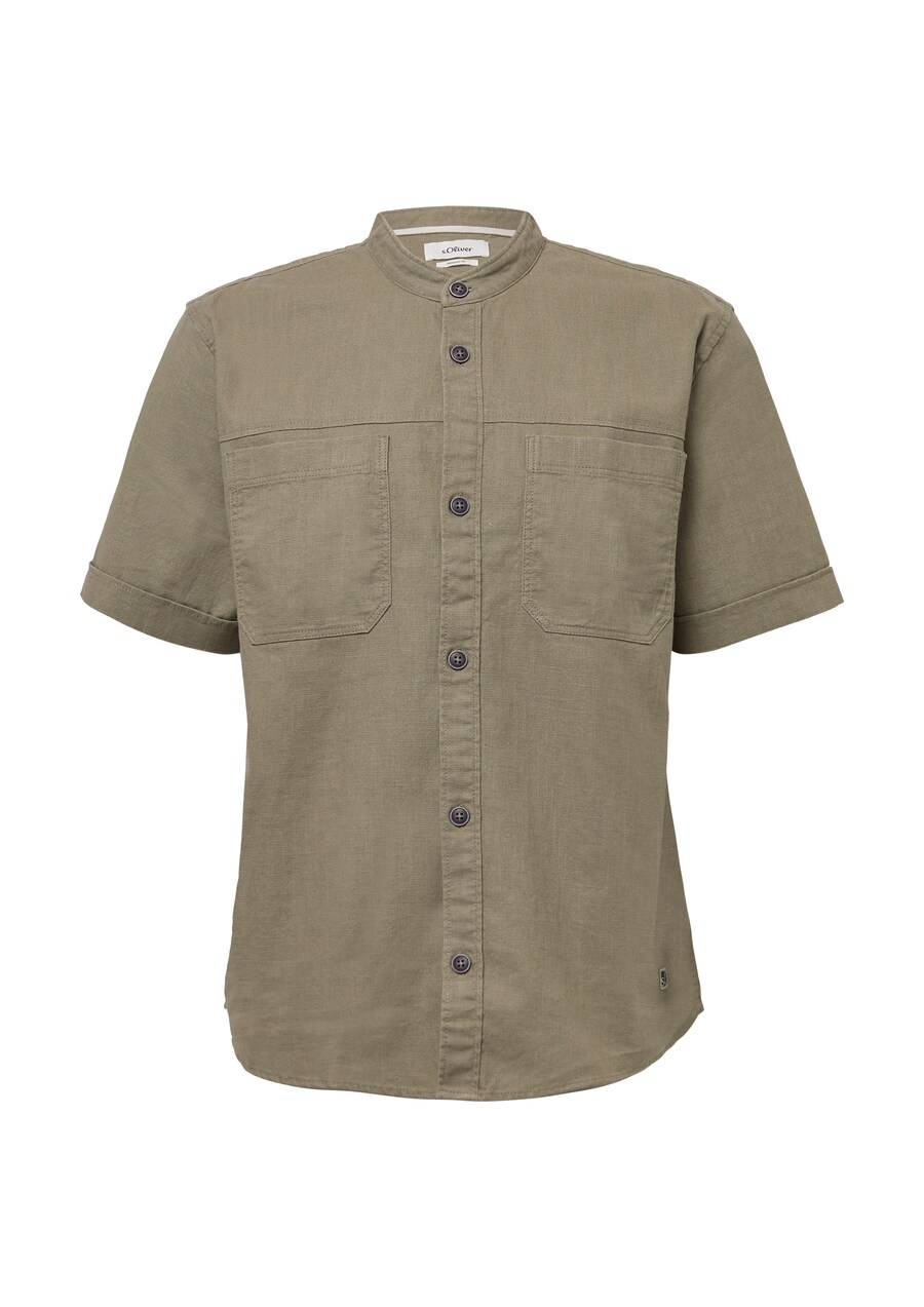 Рубашка на пуговицах Comfort fit s.Oliver, Khaki
Рубашка на пуговицах Comfort fit s.Oliver, Khaki