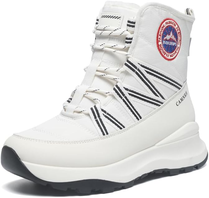 Зимние снежные ботинки, высокие утепленные снежные ботинки, черно-белые, водонепроницаемая зимняя обувь для улицы Generic
Зимние снежные ботинки, высокие утепленные снежные ботинки, черно-белые, водонепроницаемая зимняя обувь для улицы Generic