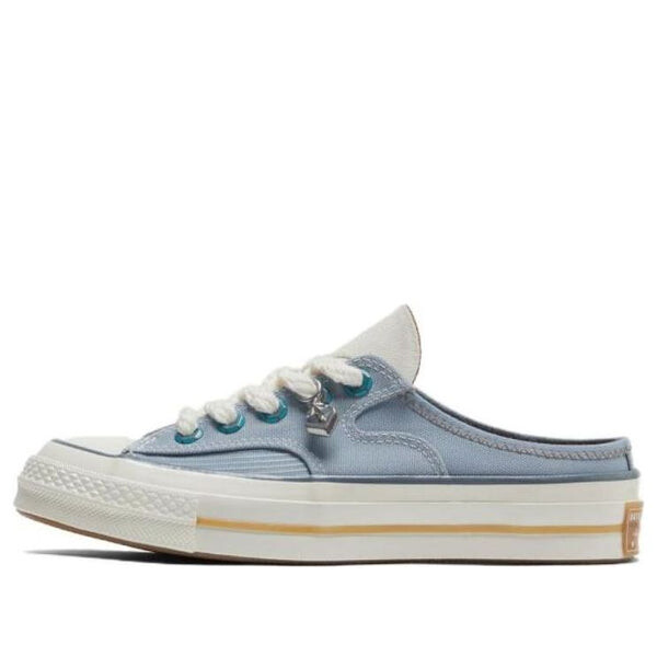 Кроссовки chuck 70 mule 'white blue' Converse, белый
Кроссовки chuck 70 mule 'white blue' Converse, белый