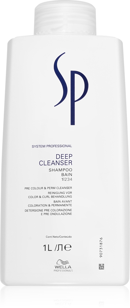 Шампунь для глубокого очищения Sp deep cleanser Wella Professionals, 1000 мл
Шампунь для глубокого очищения Sp deep cleanser Wella Professionals, 1000 мл