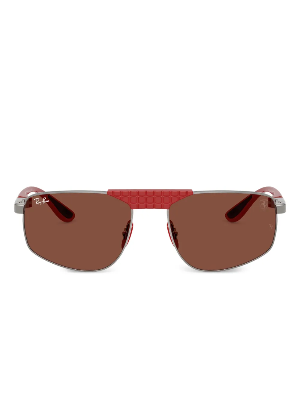 Солнцезащитные очки в геометричной оправе Ray-Ban, серебряный
Солнцезащитные очки в геометричной оправе Ray-Ban, серебряный