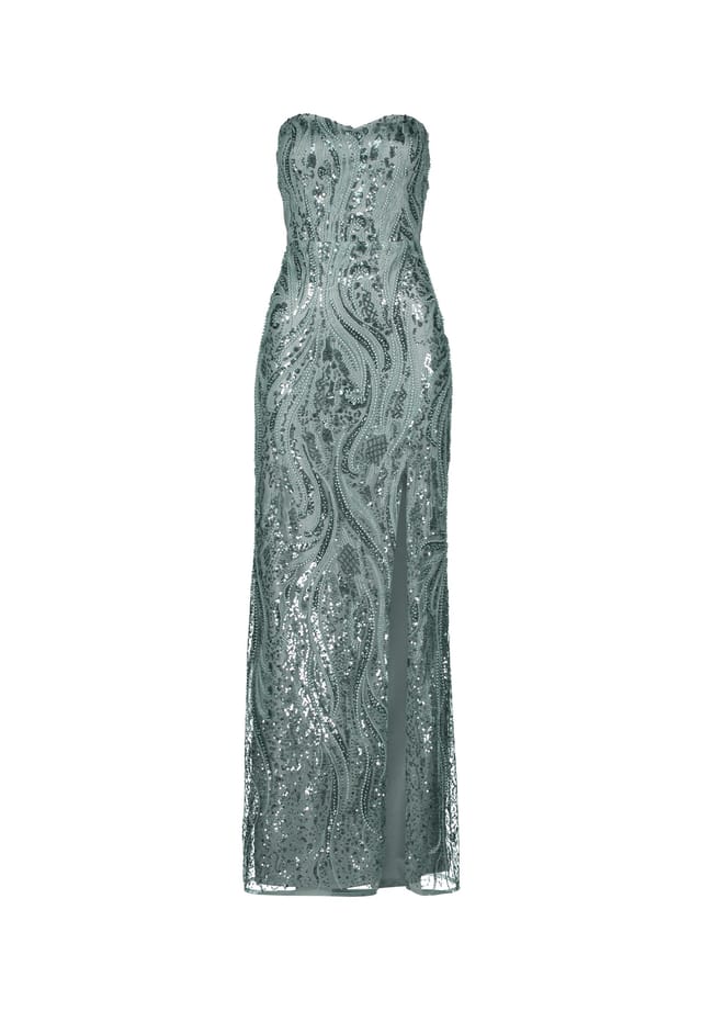 Вечернее платье с пайетками Vera Mont, серый
Вечернее платье с пайетками Vera Mont, серый