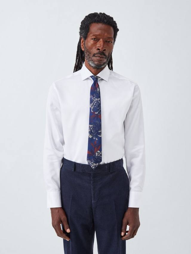 Не мнущаяся рубашка из хлопка dobby обычного кроя John Lewis, White
Не мнущаяся рубашка из хлопка dobby обычного кроя John Lewis, White