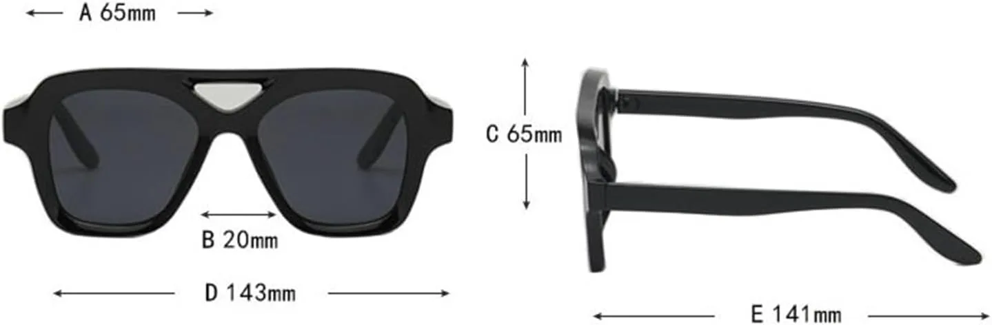 Хелена Ретро большие квадратные солнцезащитные очки для женщин 2025 Модные градиентные очки UV400 Мужские синие солнцезащитные очки-пилот с двойным лучом helena, C1
Хелена Ретро большие квадратные солнцезащитные очки для женщин 2025 Модные градиентные очки UV400 Мужские синие солнцезащитные очки-пилот с двойным лучом helena, C1