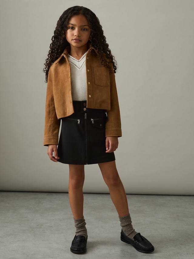 Детская юбка-трапеция Poppie на молнии Reiss, Black
Детская юбка-трапеция Poppie на молнии Reiss, Black