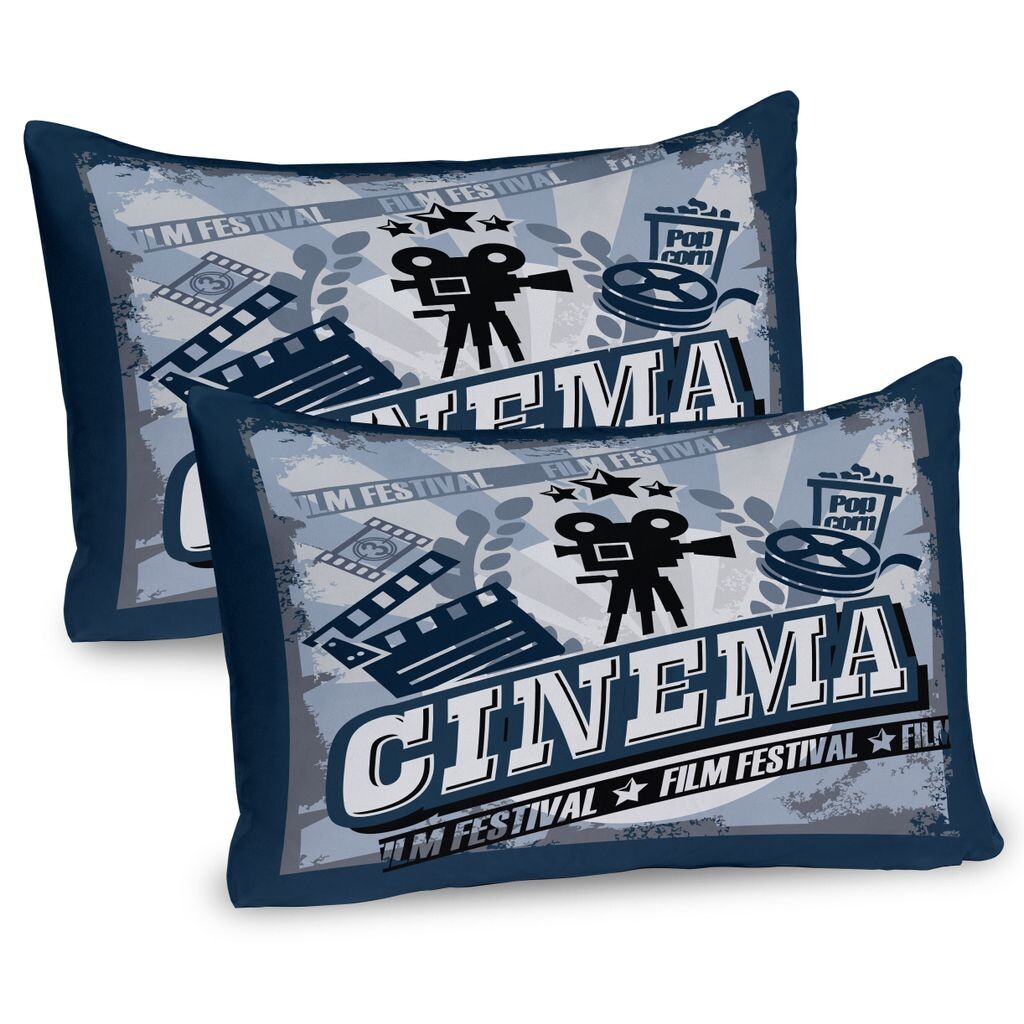 Чехлы для подушек ABAKUHAUS Cinema, набор из 2 шт., винтажный дизайн постера для кино с эффектом гранжа и старомодными иконами, чехол для подушки с декоративным принтом, 80 x 40 см, синий, черный, серый
Чехлы для подушек ABAKUHAUS Cinema, набор из 2 шт., винтажный дизайн постера для кино с эффектом гранжа и старомодными иконами, чехол для подушки с декоративным принтом, 80 x 40 см, синий, черный, серый