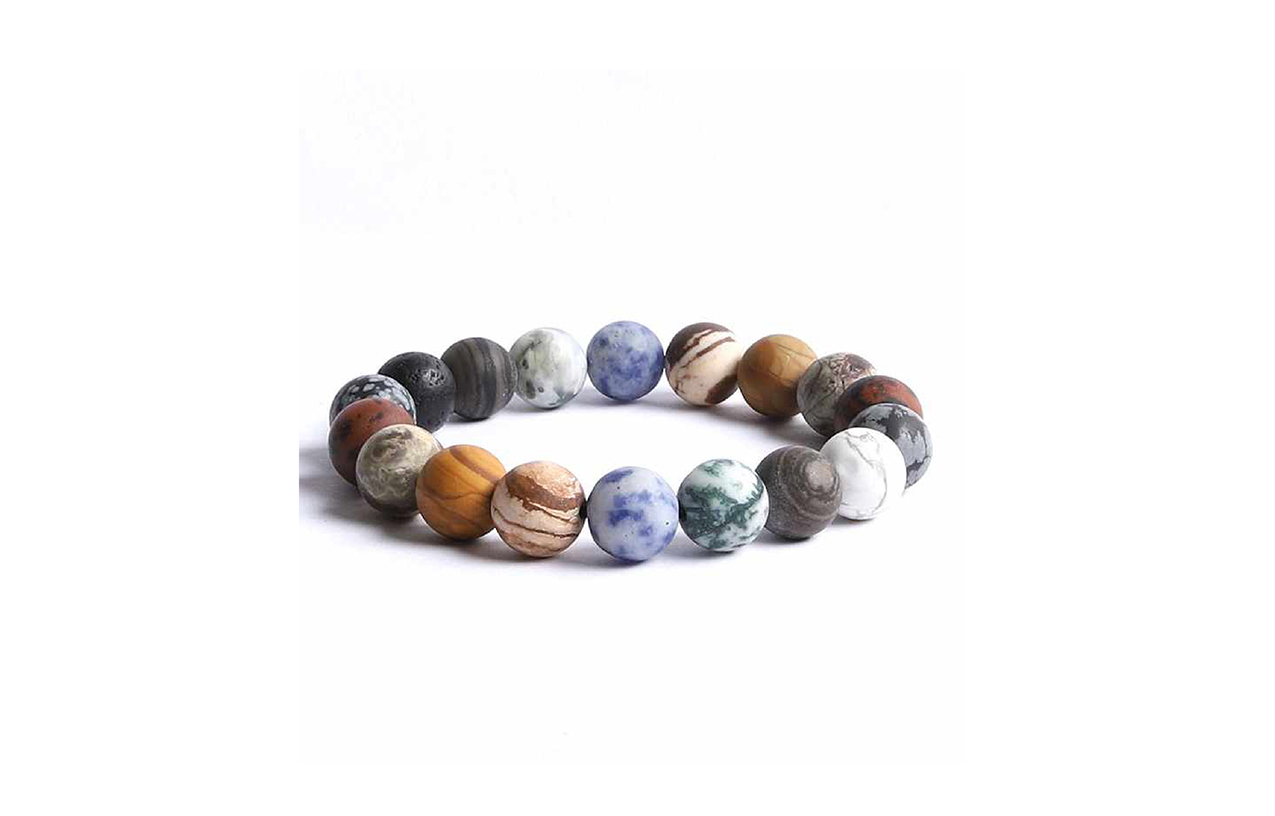 SHARK BABY Белый бирюзовый синтетический нефритовый браслет Unisex
SHARK BABY Белый бирюзовый синтетический нефритовый браслет Unisex