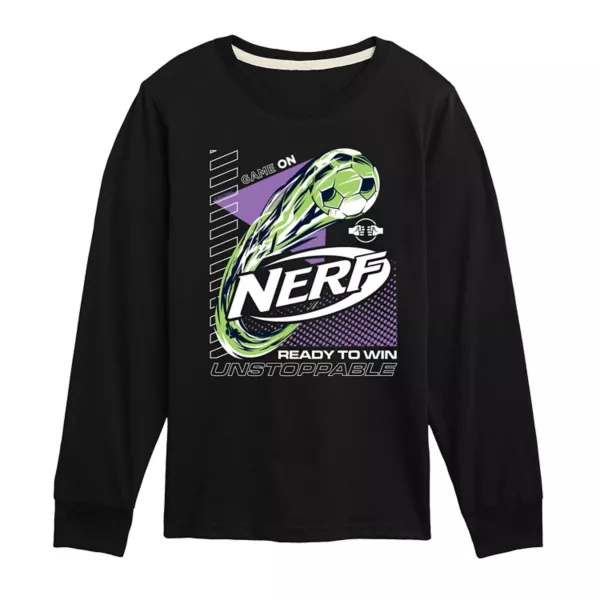 Футболка с длинным рукавом Unstoppable для мальчиков 8-20 лет Nerf, черный
Футболка с длинным рукавом Unstoppable для мальчиков 8-20 лет Nerf, черный