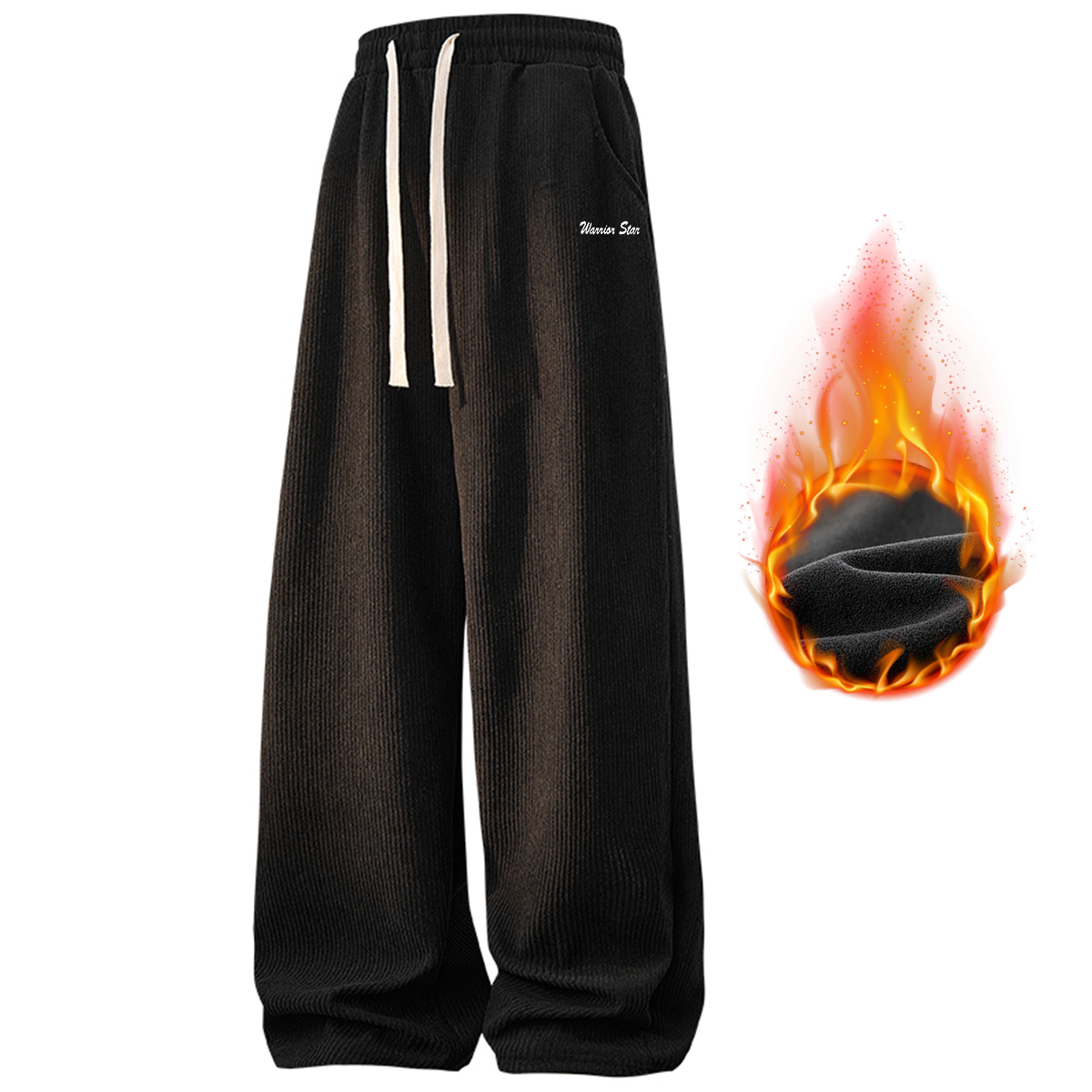 Вязаные спортивные штаны унисекс WARRIOR, черный
Вязаные спортивные штаны унисекс WARRIOR, черный