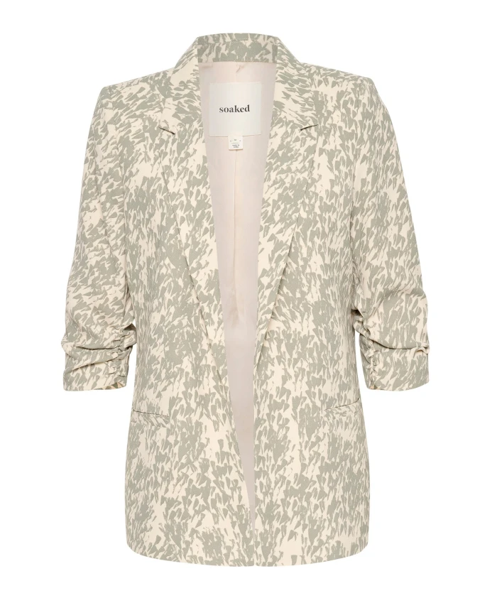 Блейзер с принтом "теневые капли" Soaked In Luxury, бежевый
Блейзер с принтом "теневые капли" Soaked In Luxury, бежевый