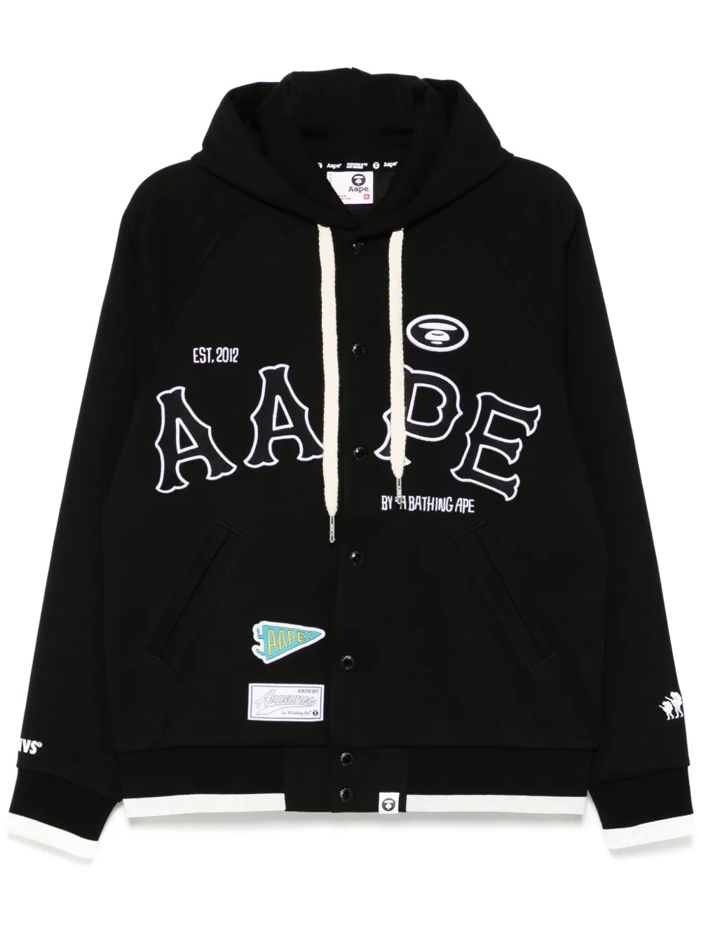 Куртка с нашивками AAPE BY *A BATHING APE, черный
Куртка с нашивками AAPE BY *A BATHING APE, черный
