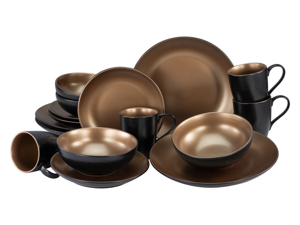 CreaTable, 23598, Glamour Gold Gold, комбинированный сервиз, 16 предметов, керамика, золото
CreaTable, 23598, Glamour Gold Gold, комбинированный сервиз, 16 предметов, керамика, золото