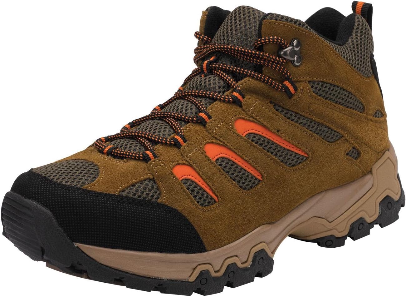 Мужские походные ботинки Boulder Creek by Kingsize с широкой колодкой и шнуровкой, коричневый
Мужские походные ботинки Boulder Creek by Kingsize с широкой колодкой и шнуровкой, коричневый