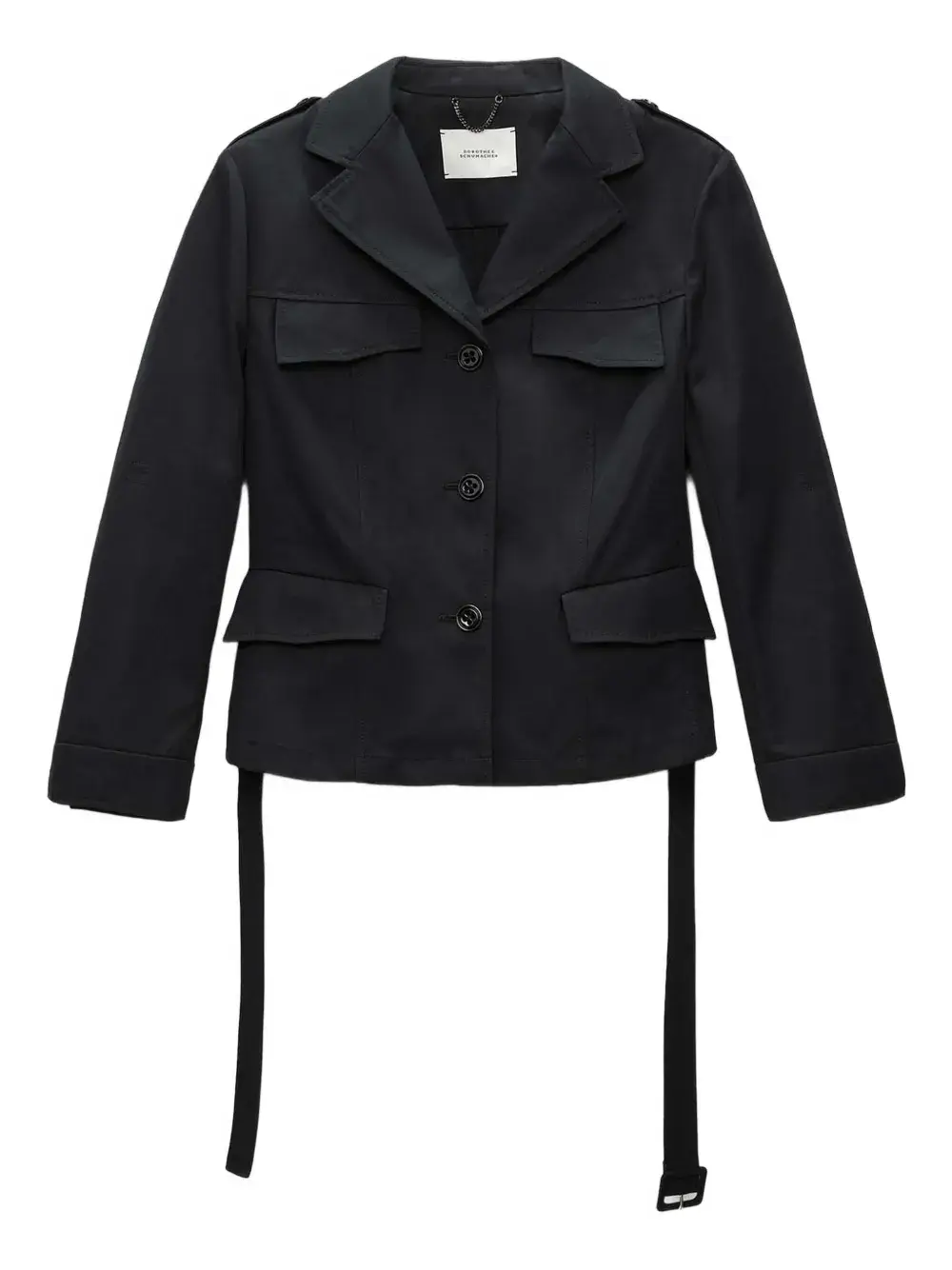 Однобортный пиджак Dorothee Schumacher, черный
Однобортный пиджак Dorothee Schumacher, черный