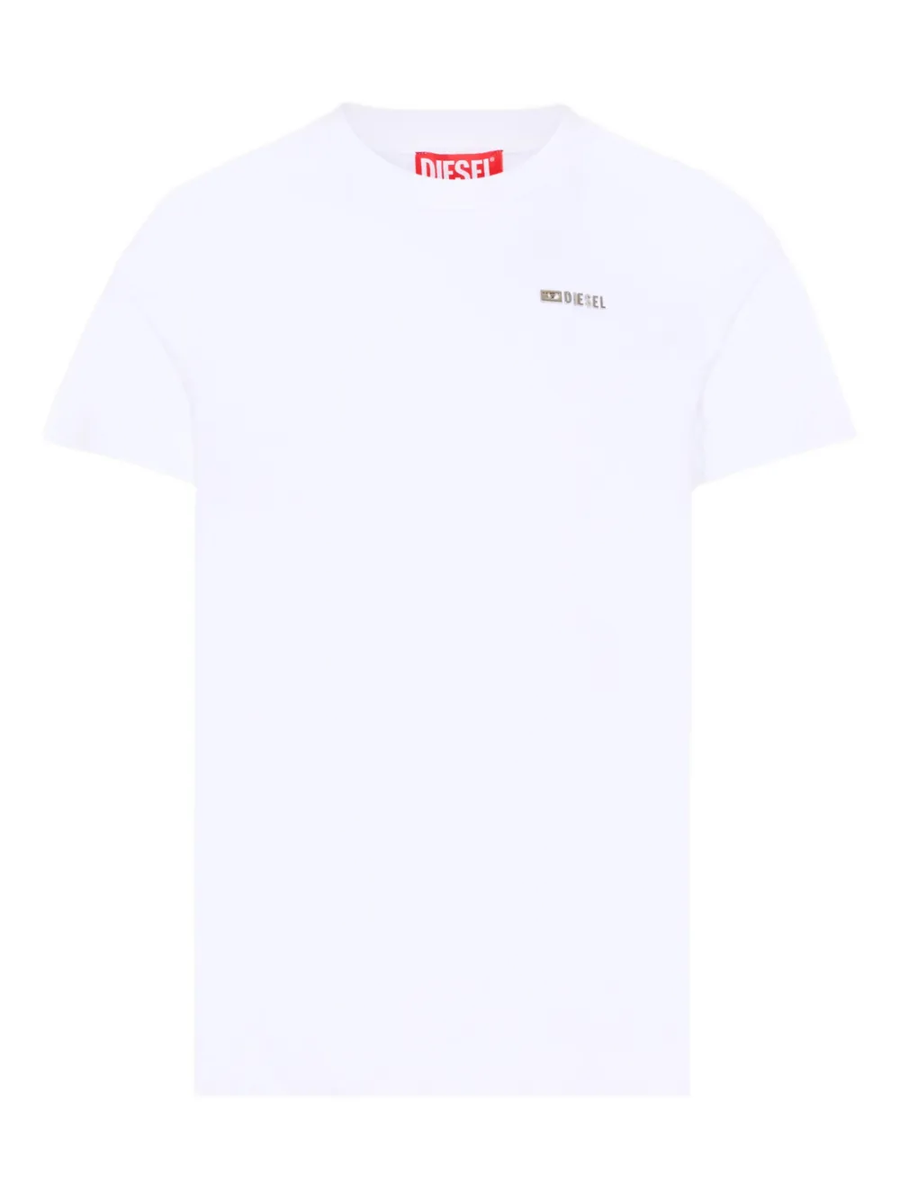 Футболка Tjustr7 с логотипом и короткими рукавами Diesel Kids, белый
Футболка Tjustr7 с логотипом и короткими рукавами Diesel Kids, белый