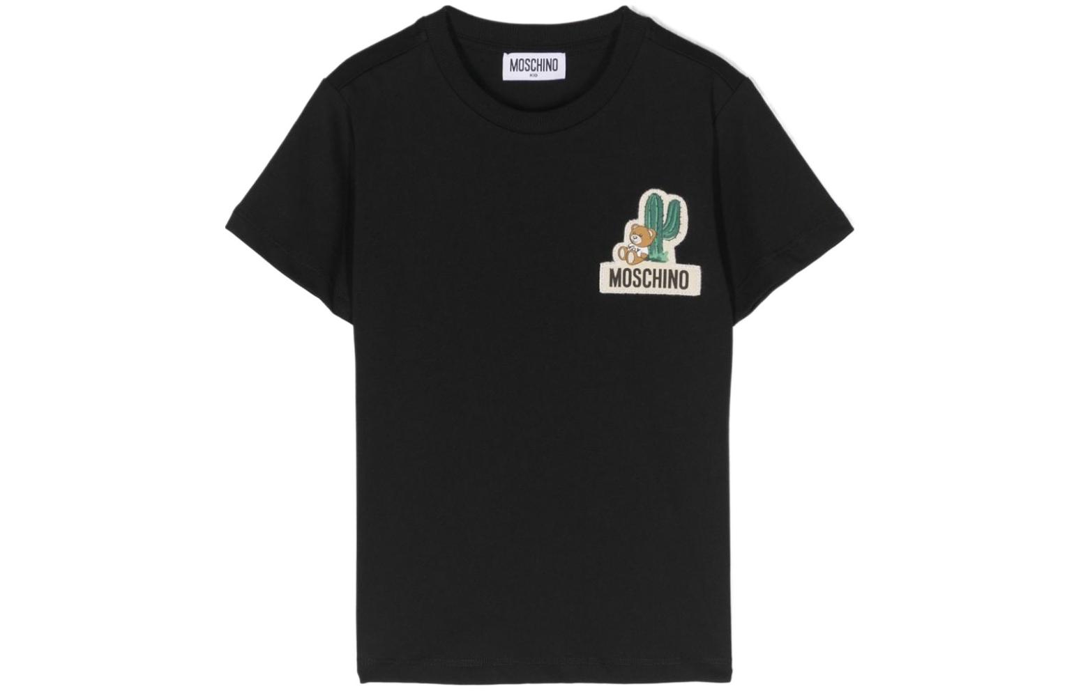 Детская футболка MOSCHINO, черная
Детская футболка MOSCHINO, черная