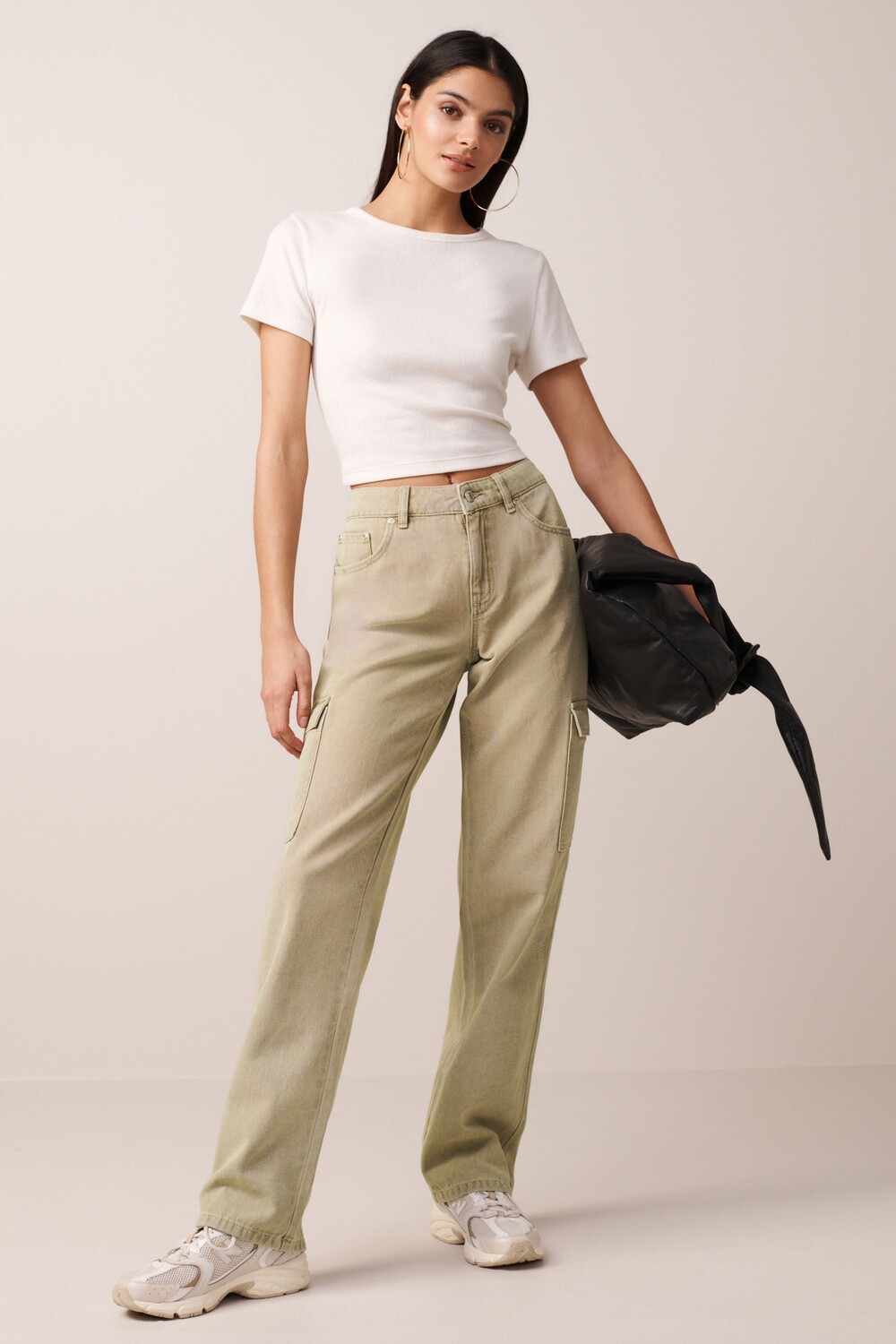 Прямые джинсы карго Next, зеленый
Прямые джинсы карго Next, зеленый