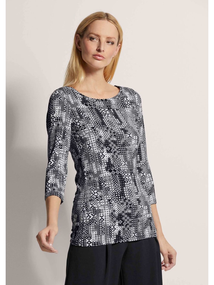 MADELEINE Футболка с круглым вырезом и рукавами 3/4, черного/бежевого цвета, Черный, MADELEINE Футболка с круглым вырезом и рукавами 3/4, черного/бежевого цвета
MADELEINE Футболка с круглым вырезом и рукавами 3/4, черного/бежевого цвета, Черный, MADELEINE Футболка с круглым вырезом и рукавами 3/4, черного/бежевого цвета