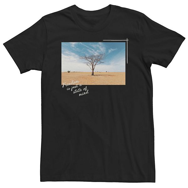 Футболка Big & Tall "freedom is just a state of mind" Joshua Tree Licensed Character
Футболка Big & Tall "freedom is just a state of mind" Joshua Tree Licensed Character