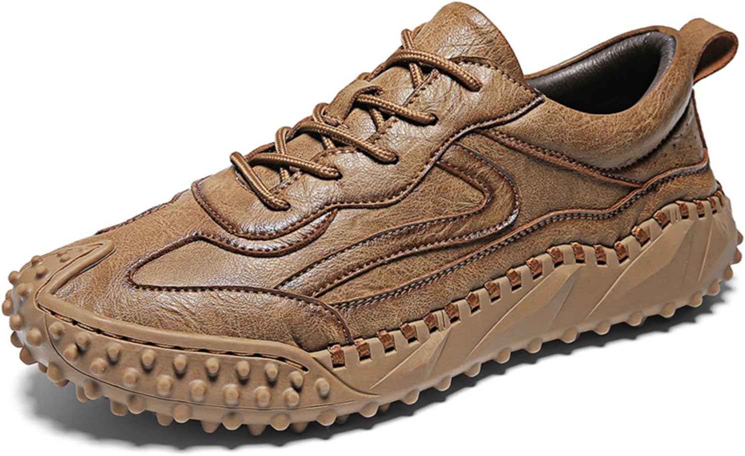 Мужские премиальные туфли из коровьей кожи для прогулок, легкая шнуровка, повседневные кроссовки, плоская обувь для вождения, ручная строчка, сетчатая подкладка, на все сезоны Aokisx, коричневый
Мужские премиальные туфли из коровьей кожи для прогулок, легкая шнуровка, повседневные кроссовки, плоская обувь для вождения, ручная строчка, сетчатая подкладка, на все сезоны Aokisx, коричневый