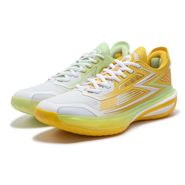 Баскетбольные кроссовки Blitz BB с низким верхом, устойчивые к истиранию, нескользящие, легкие, желто-зеленые, разные цвета 361°, Yellow Green Mismatched
Баскетбольные кроссовки Blitz BB с низким верхом, устойчивые к истиранию, нескользящие, легкие, желто-зеленые, разные цвета 361°, Yellow Green Mismatched