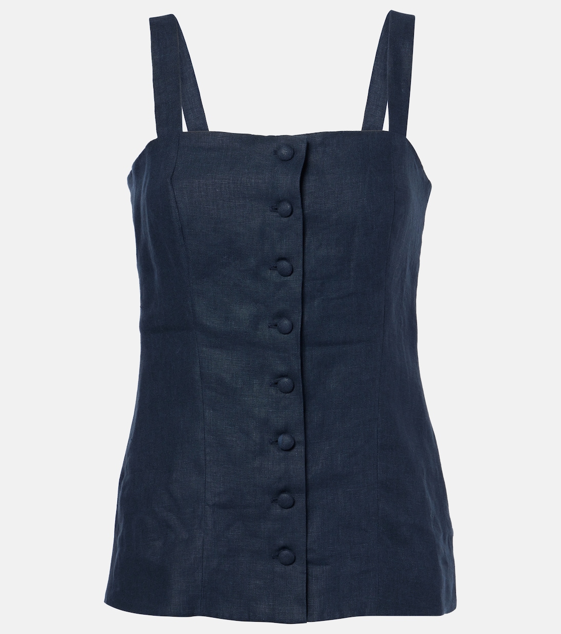 Льняной топ Corbiere Faithfull, темно-синий 
Льняной топ Corbiere Faithfull, темно-синий